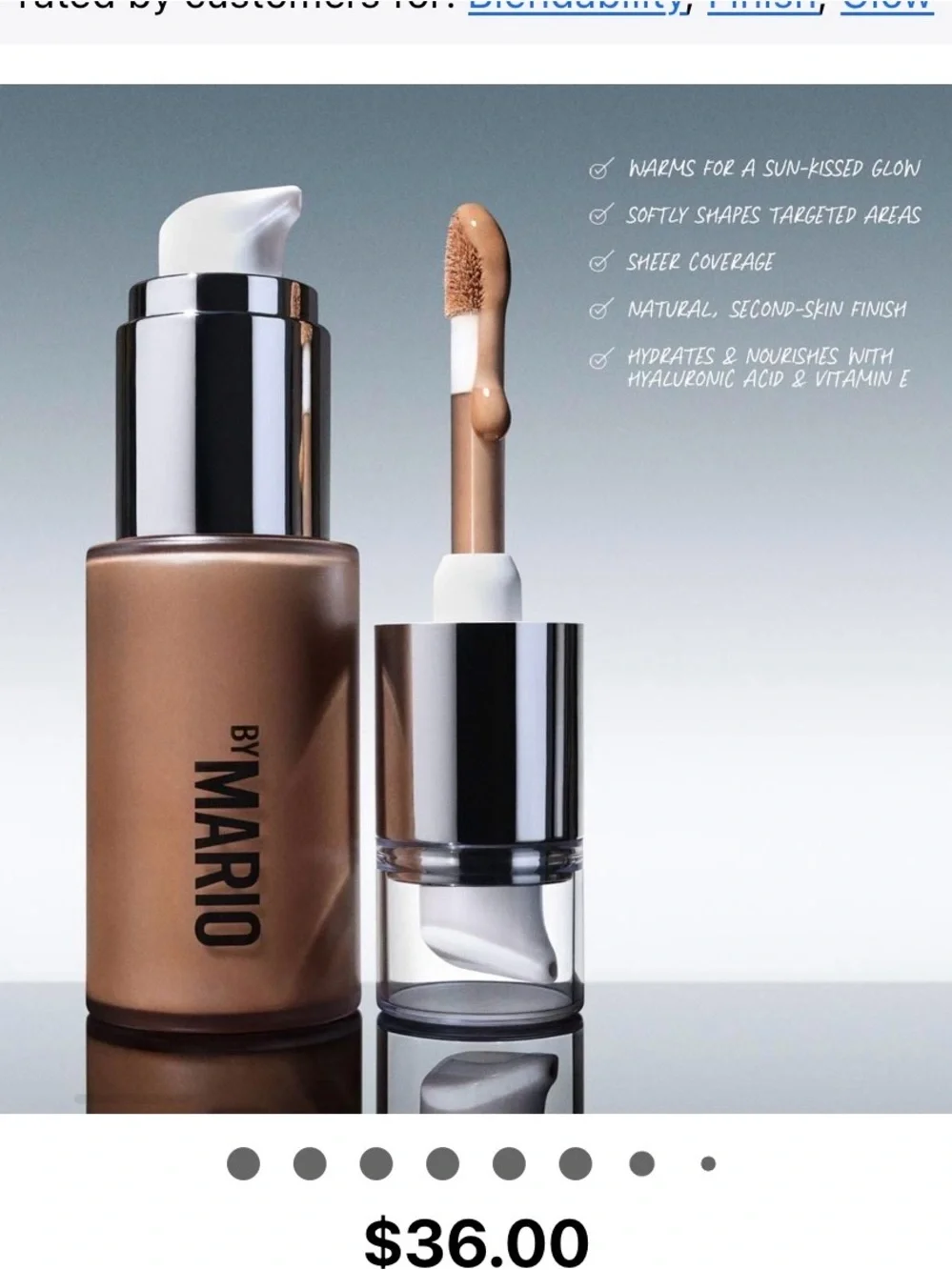 Makeup By Mario SoftSculpt Bronzing & Shaping Serum - Shade MEDIUM